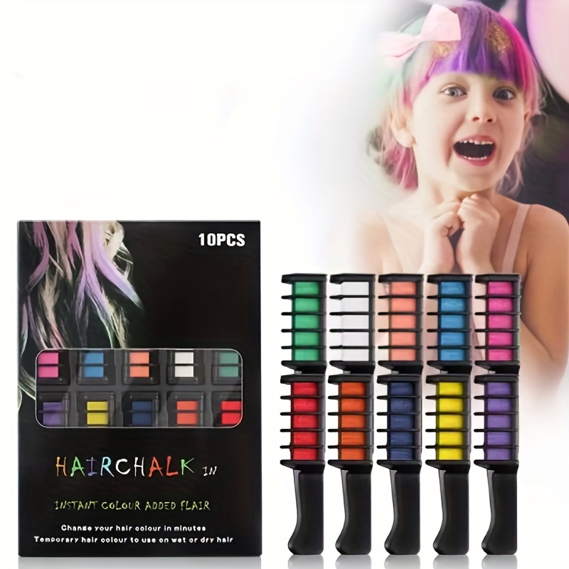 10 Colors/set ABS Non-toxic On - Hair Care Lotion recension och pris