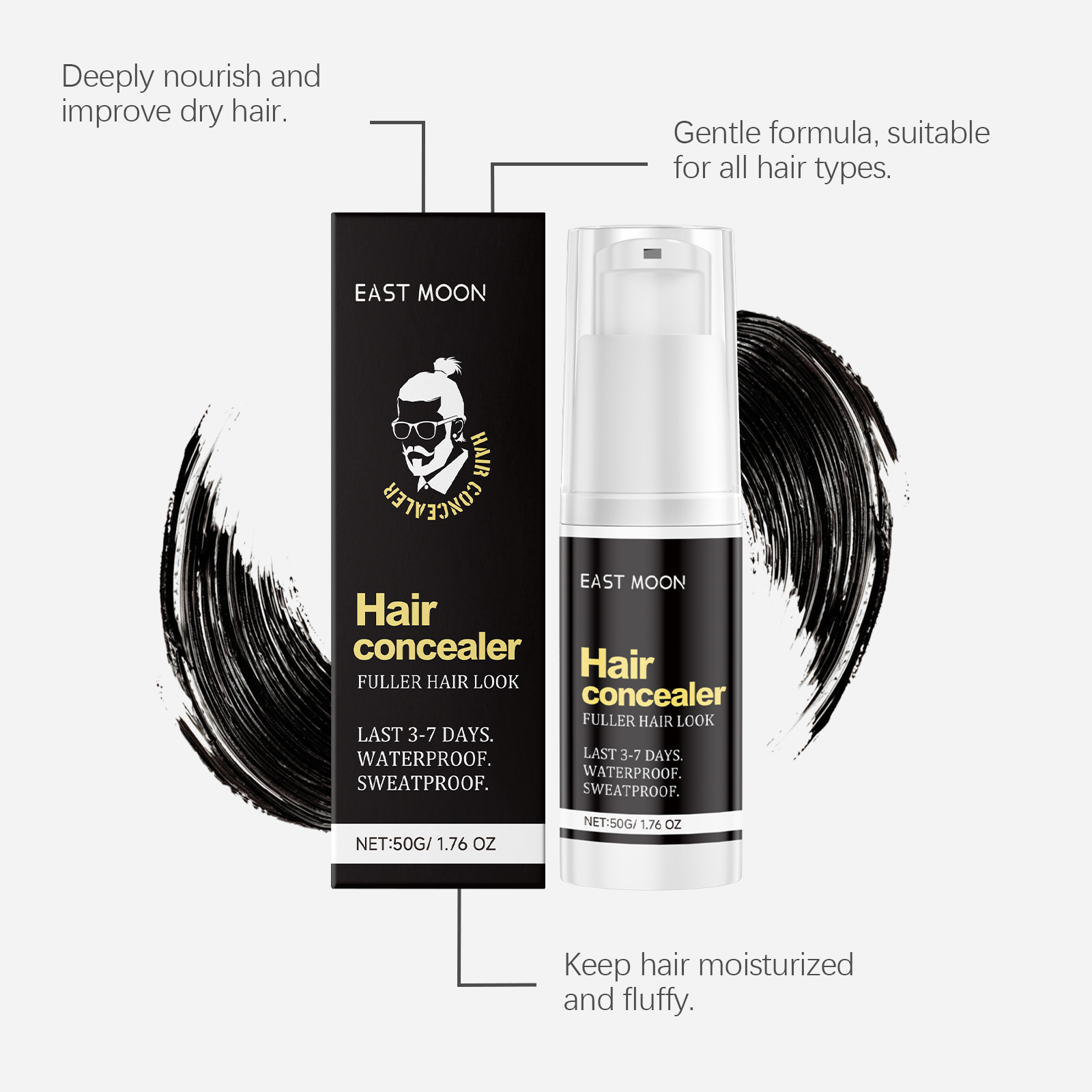 Hair Coverage Concealer Cream  - Hair Care Lotion recension och pris